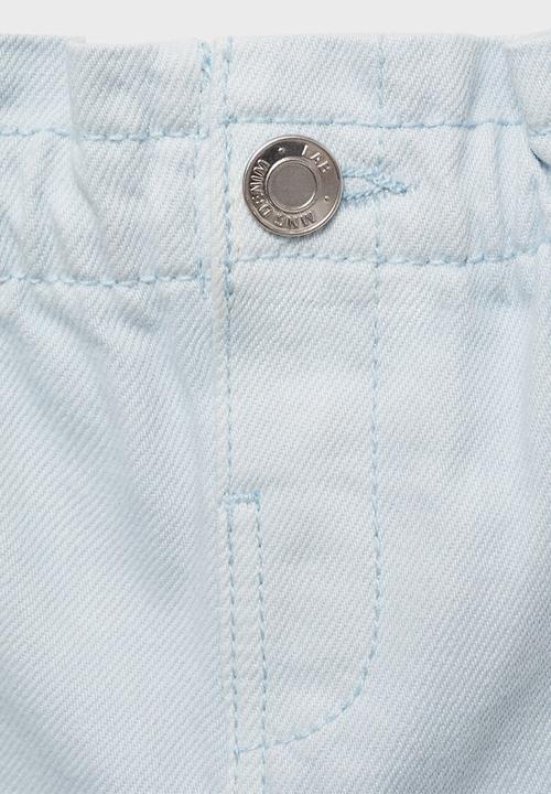 MANGO - Shorts pepi - sky blue