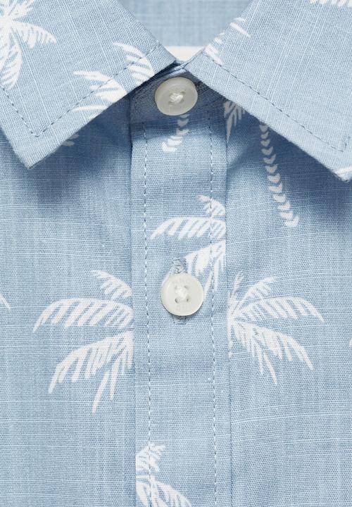 MANGO - Shirt haiti - medium blue