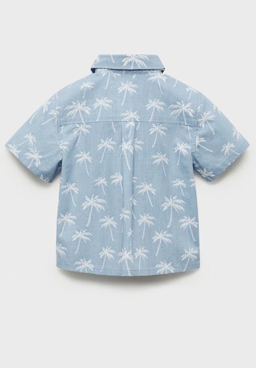 MANGO - Shirt haiti - medium blue
