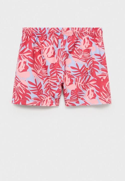 MANGO - Swimsuit leafbb - bright red