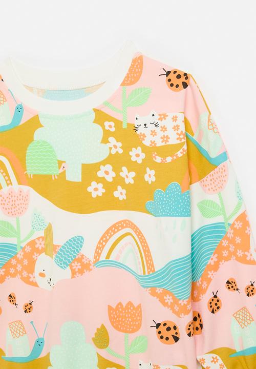 Pop Candy - Printed sweat top-multi