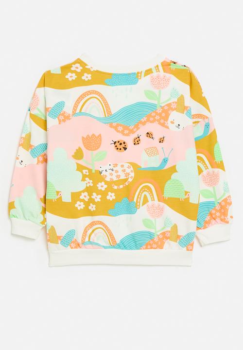 Pop Candy - Printed sweat top-multi