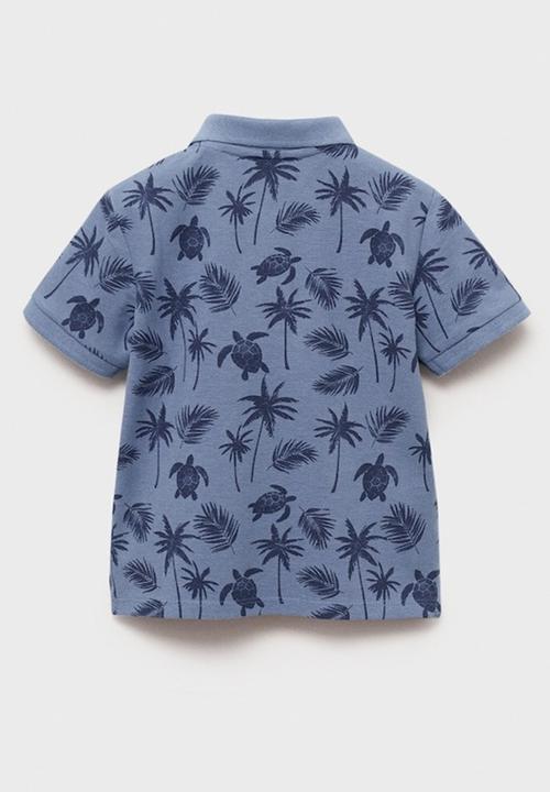 MANGO - Poloshirt javip8 - medium blue