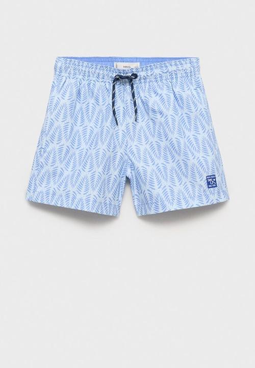 MANGO - Swimsuit indiakb - light/pastel blue