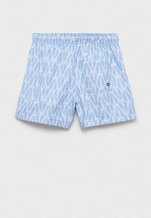 MANGO - Swimsuit indiakb - light/pastel blue