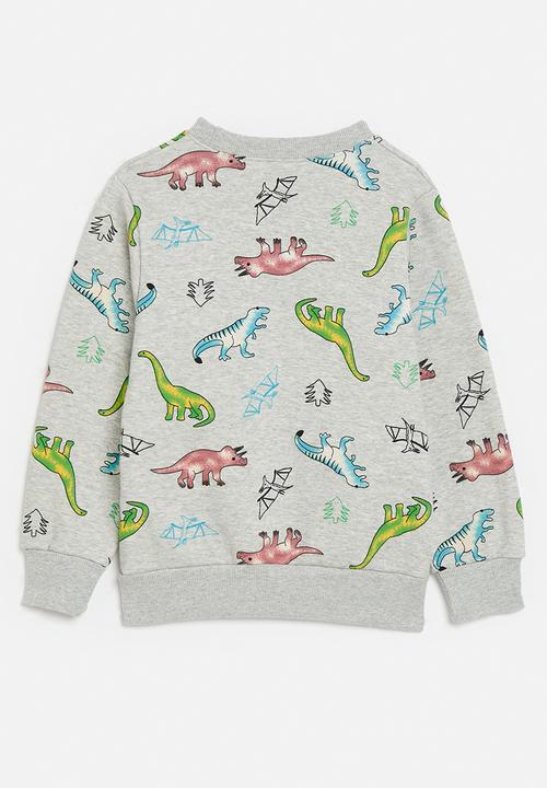 Pop Candy - Printed sweat top - grey