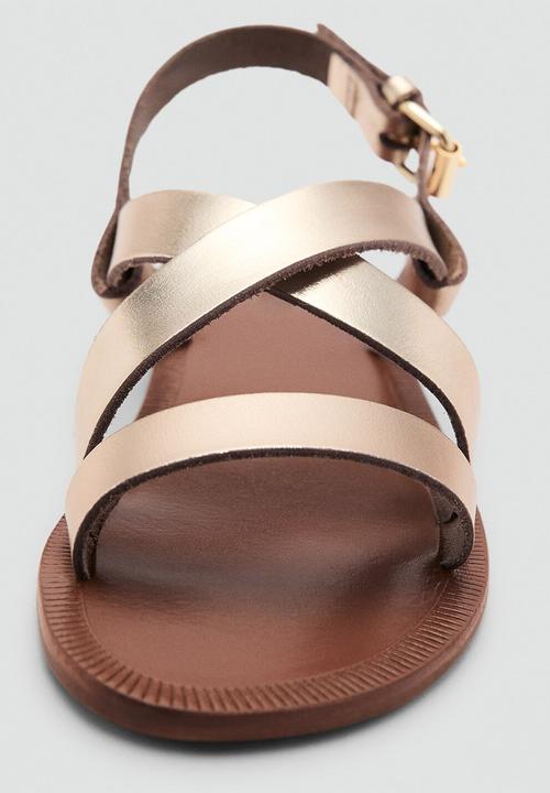 MANGO - Sandals ariel - gold