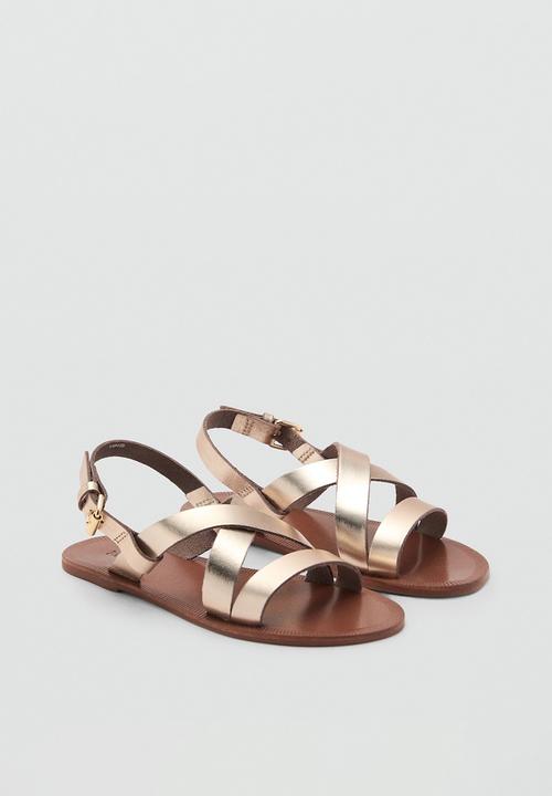 MANGO - Sandals ariel - gold