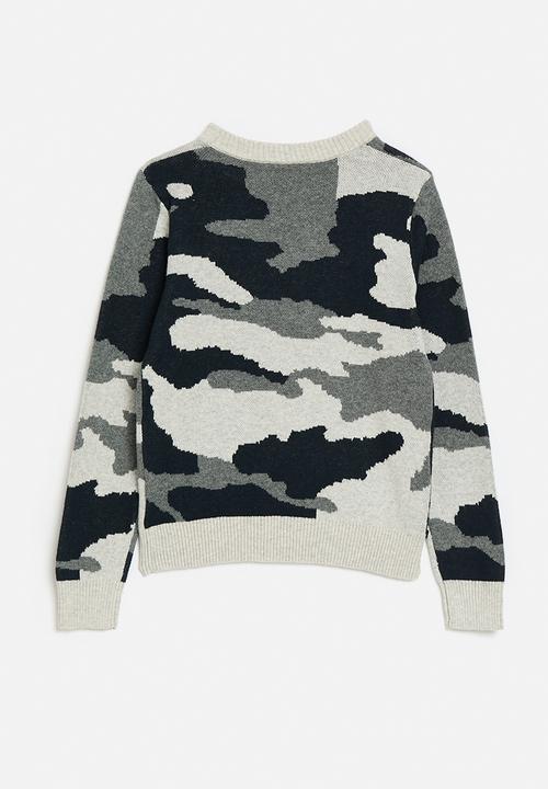 Pop Candy - Camo print jersey - multi