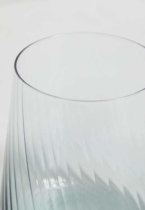 Excellent Houseware - Ombre tumbler glass set of 4 - green