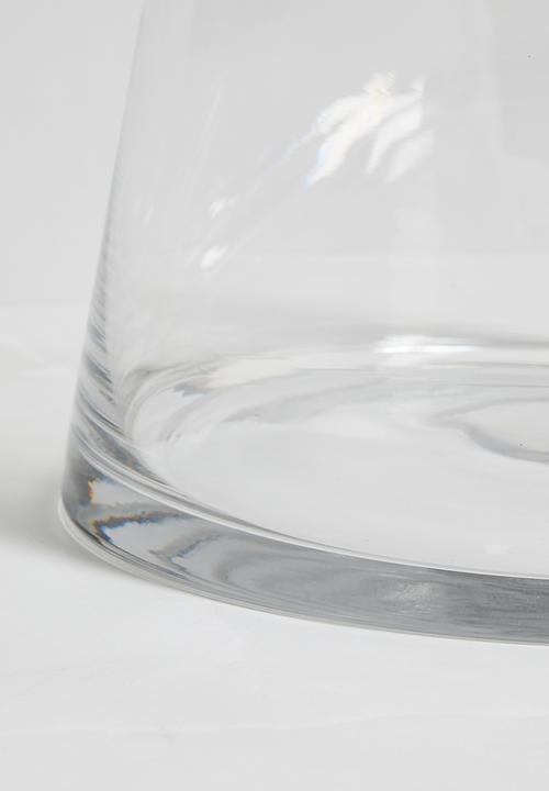 Silk By Design - Kaloh glass vase - Clear