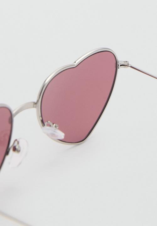 MANGO - Sunglasses pretty - silver
