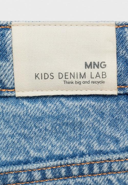 MANGO - Shorts isa - open blue