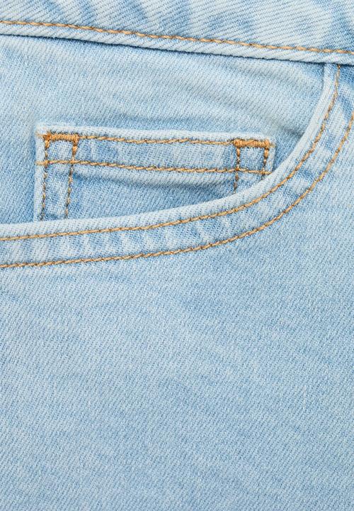 MANGO - Shorts patri - open blue