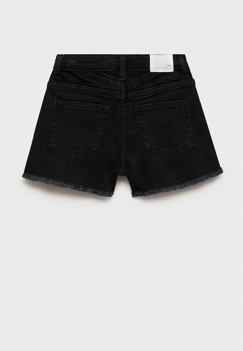 MANGO - Shorts patri - black