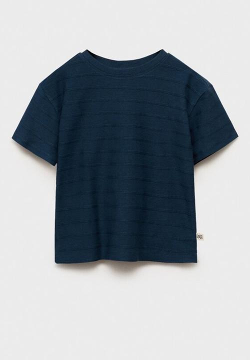 MANGO - T-shirt jackb - navy