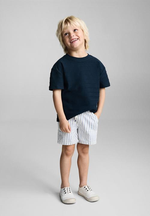 MANGO - T-shirt jackb - navy