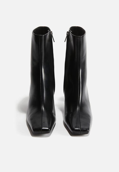 H&M - Heeled ankle boots - black