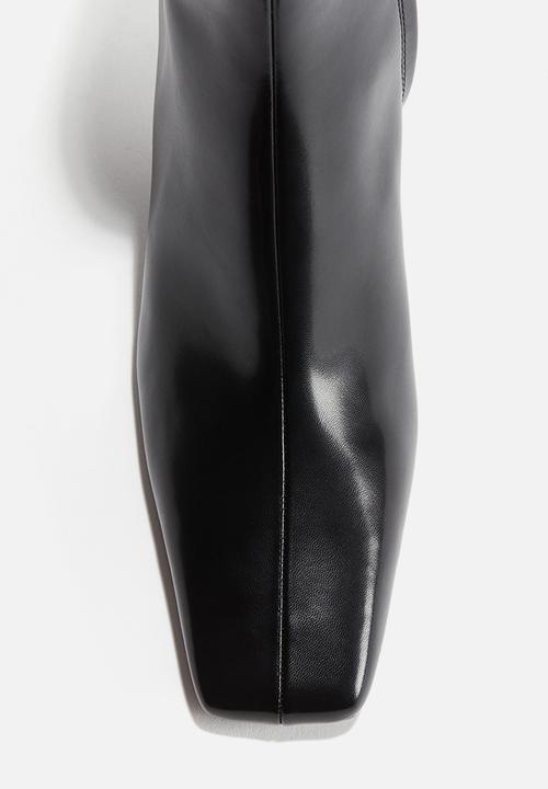 H&M - Heeled ankle boots - black