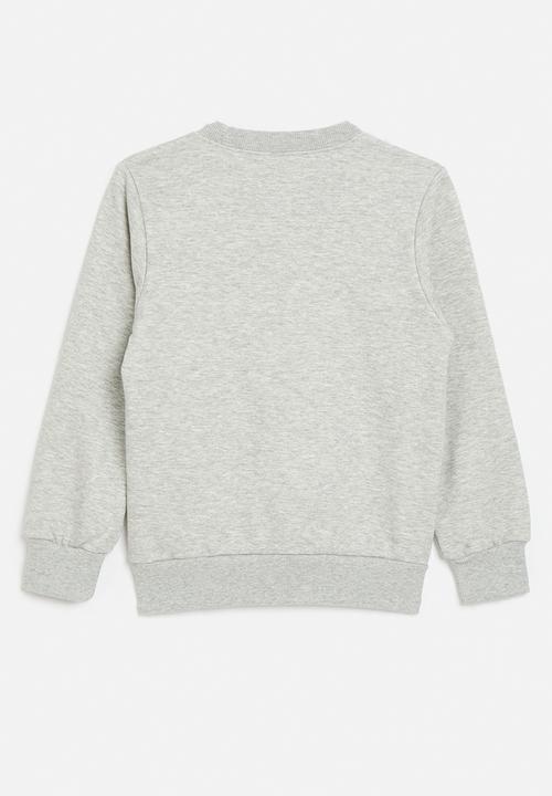 Pop Candy - Printed sweat top - grey