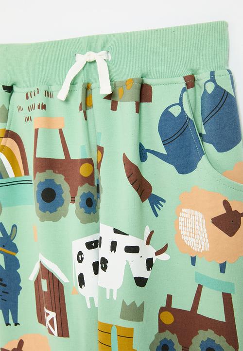 Pop Candy - Printed jogger - green