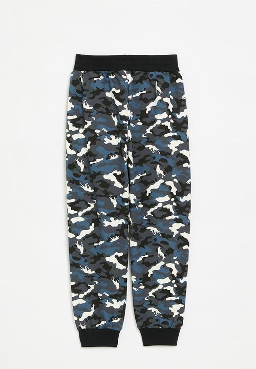 Pop Candy - Camo jogger - blue