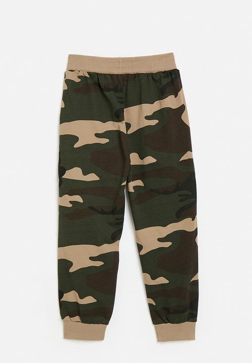 Pop Candy - Camo jogger -multi
