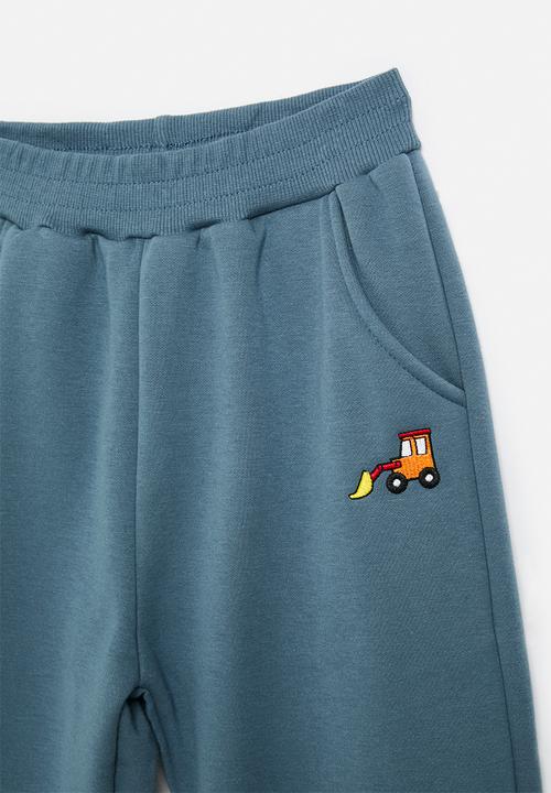 Pop Candy - Cuffed jogger - light blue