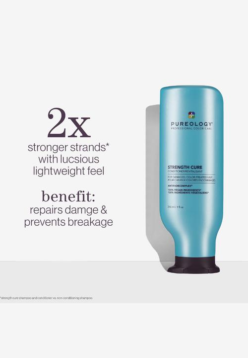 Pureology - Strength Cure Conditioner – Strength Repair for Damaged Hair 