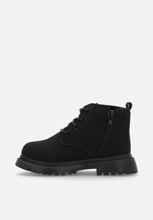 Pop Candy - Lace up boots - black