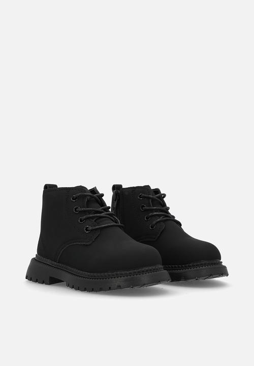 Pop Candy - Lace up boots - black