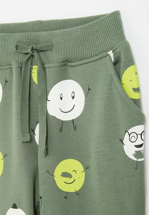 Pop Candy - Printed jogger - green