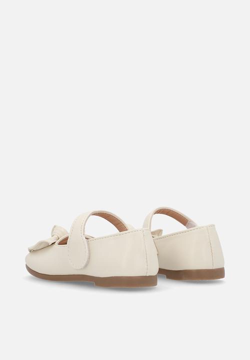 Pop Candy - Bow décor pumps - off white
