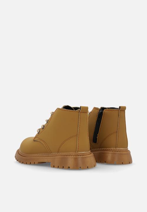 Pop Candy - Lace up boots - brown