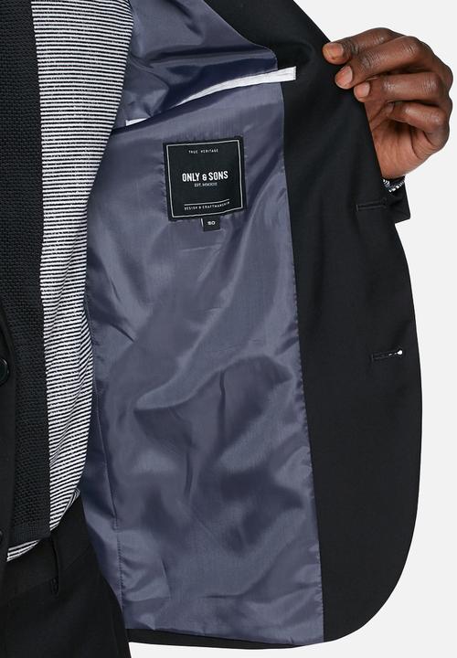 Only & Sons - Talbot Blazer - Black