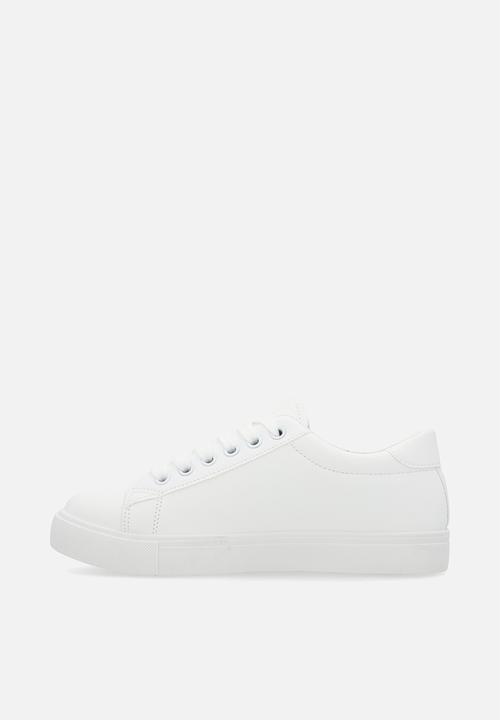 Pop Candy - Lace up sneakers-white
