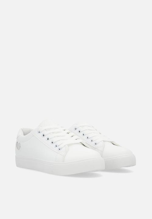 Pop Candy - Lace up sneakers-white