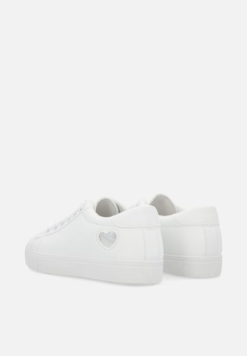 Pop Candy - Lace up sneakers-white