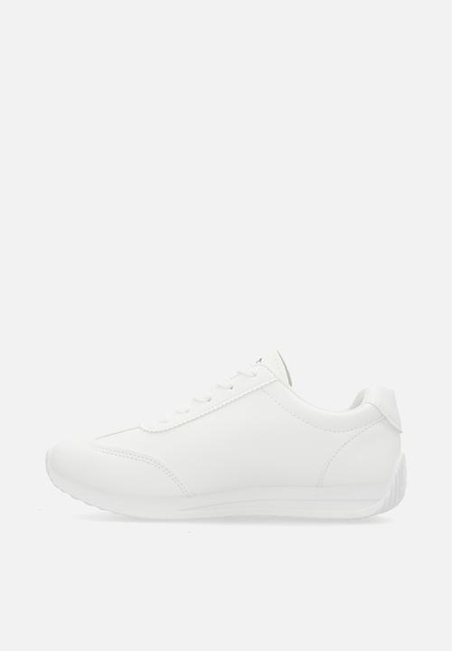 Pop Candy - Lace up sneakers-white