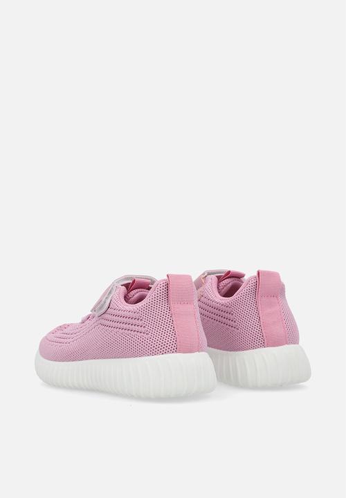 Pop Candy - Lace & adjustable strap fastener sneaker-pink