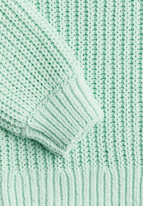 H&M - Chenille-knit jumper - mint green
