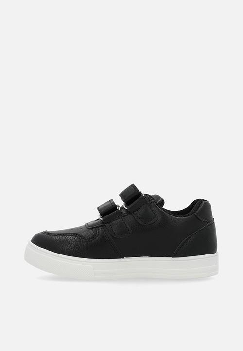 Pop Candy - Adjustable strap fastener sneakers - black