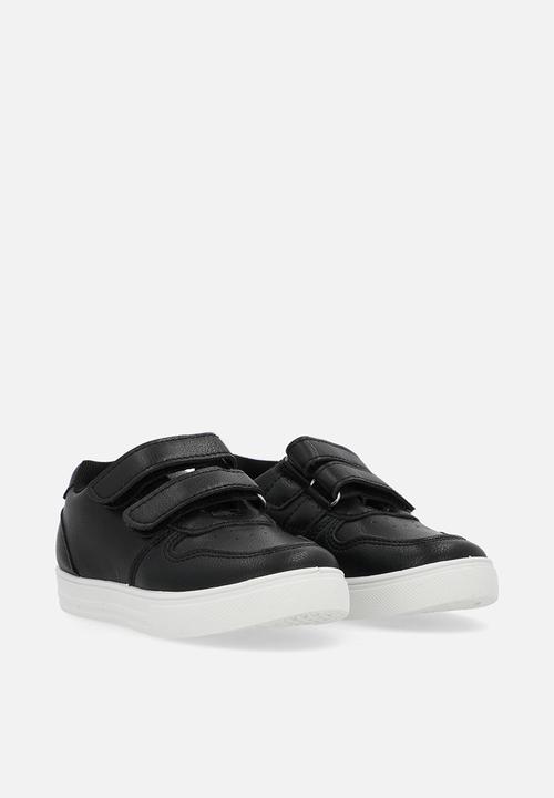 Pop Candy - Adjustable strap fastener sneakers - black