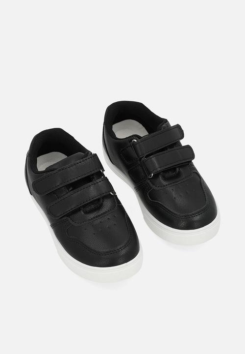 Pop Candy - Adjustable strap fastener sneakers - black