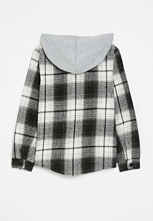 Pop Candy - Hooded overshirt - multi