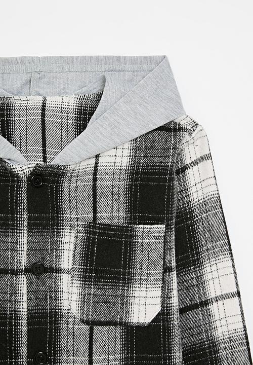 Pop Candy - Hooded overshirt - multi