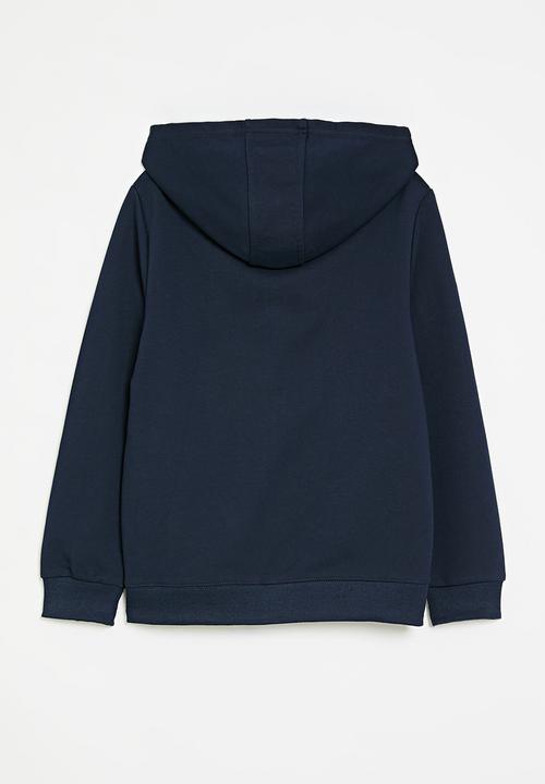 Pop Candy - Zip thru hoodie - navy