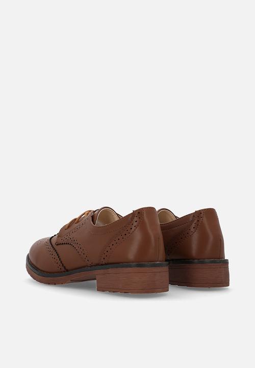 Pop Candy - Lace up oxford shoes - brown