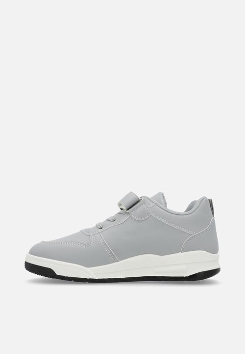 Pop Candy - Lace & adjustable fastener sneakers - grey