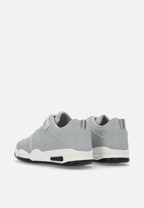 Pop Candy - Lace & adjustable fastener sneakers - grey